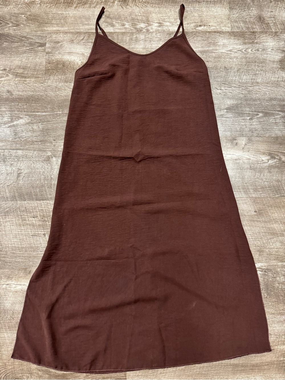 See You Monday Long Brown Dress Size Medium
